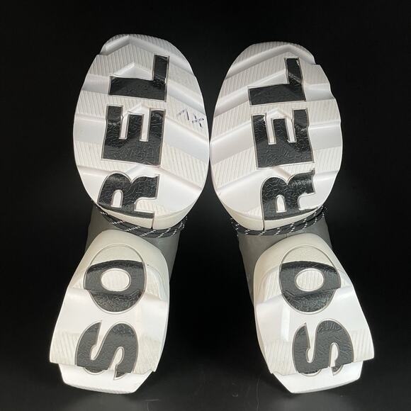 Sorel Kinetic Impact Women’s 10 Black White Lace Running Sneakers Athletic Shoes - Picture 4 of 9